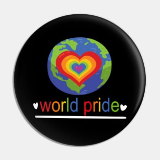 World Pride Lgbt Pride Month Pin