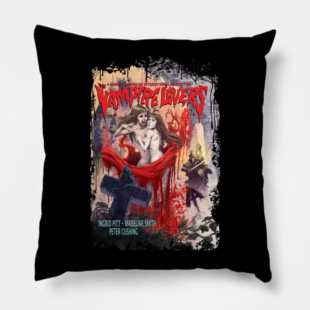 VAMPIRE LOVERS Pillow by ZornowMustBeDestroyed