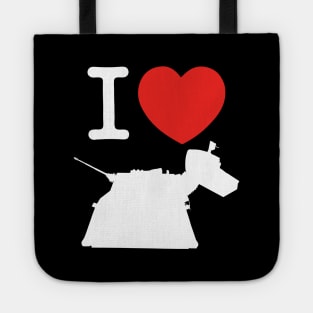 I ♥︎ K-9 (white-out) Tote