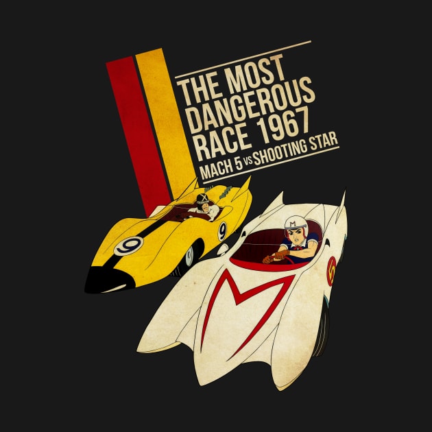 VINTAGE THE MOST DANGEROUS SPEED RACER by GOAT777