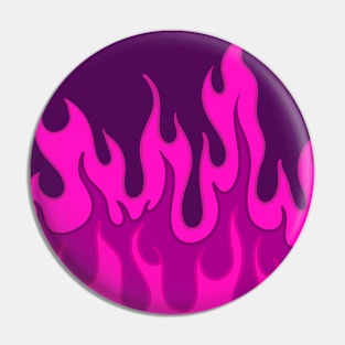 Stylish Bright Pink Flames! Pin