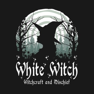 Wiccan Witchcraft - White Witch T-Shirt