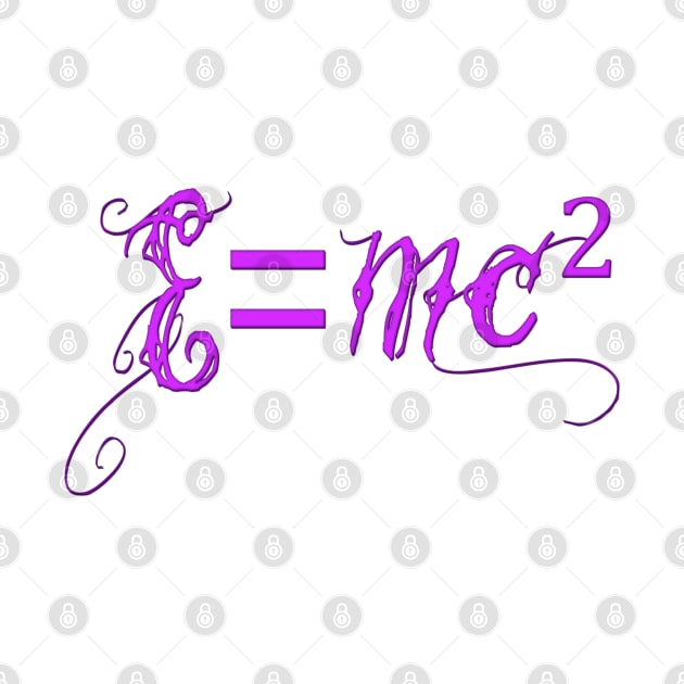 Pretty Equations One: E=mc2 by Julie Vaux