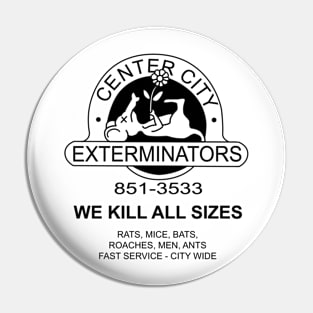 WE KILL ALL SIZES Crimewave Pin