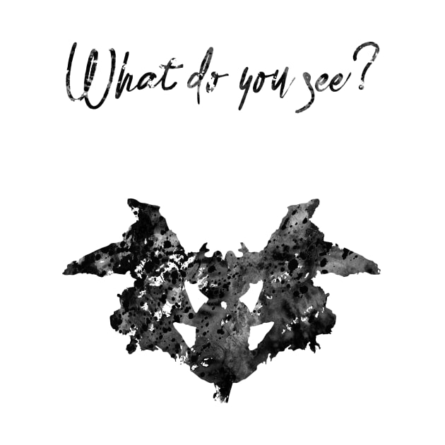 Rorschach inkblot test by erzebeth