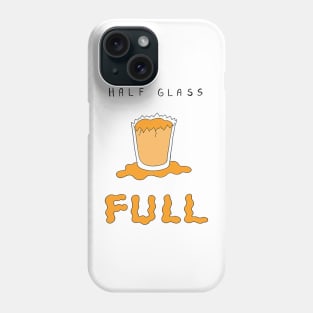 Half Glass Full Phone Case