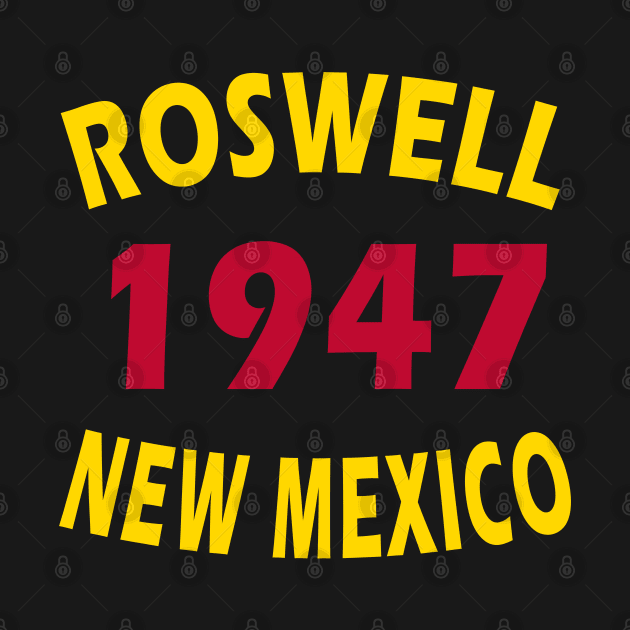 Roswell New Mexico 1947 by Lyvershop