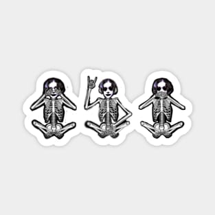 See No Evil, Speak No Evil, and Rock on Magnet