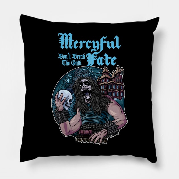 Mercyful Fate Into the Unknown Pillow by NEW ANGGARA