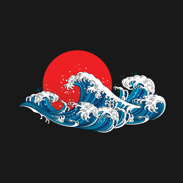 Big Wave Japan by info@dopositive.co.uk