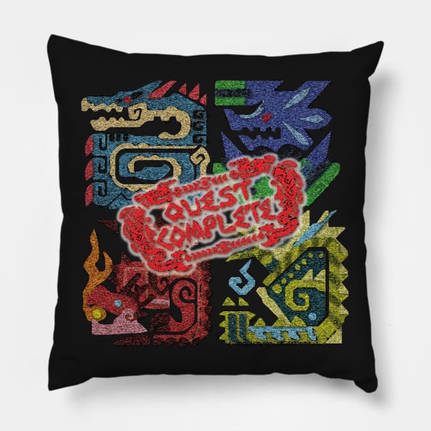 Monster Hunter Pillow by nsissyfour