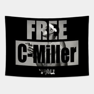 FREE C MILLER Tapestry