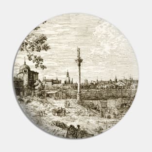 Imaginary View of Padua by Canaletto Pin