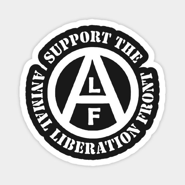 Animal Liberation Front Magnet by ChatNoir01