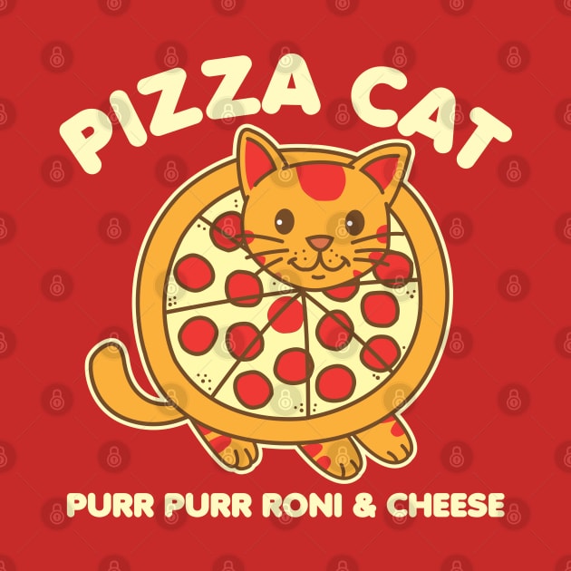 Pizza Cat by DetourShirts