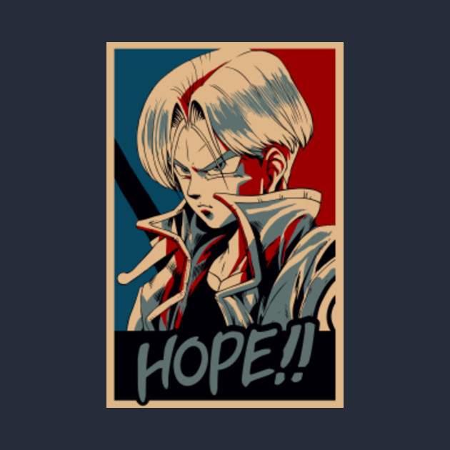 DRAGON BALL TRUNKS HOPE Dragon Ball TShirt TeePublic