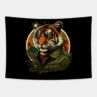 tiger sheriff Tapestry