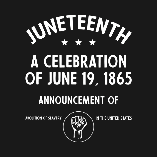 Juneteenth Celebrates Freedom Black African American by Diogo Calheiros