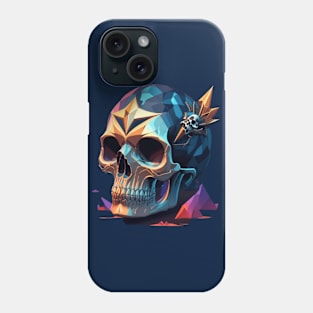 multi color skeleton Phone Case