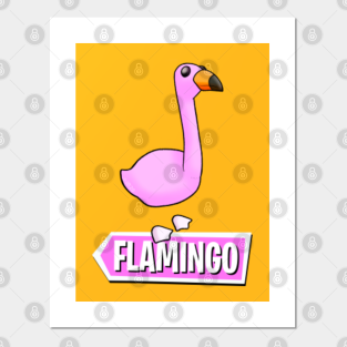Flamingo Youtube Posters And Art Prints Teepublic