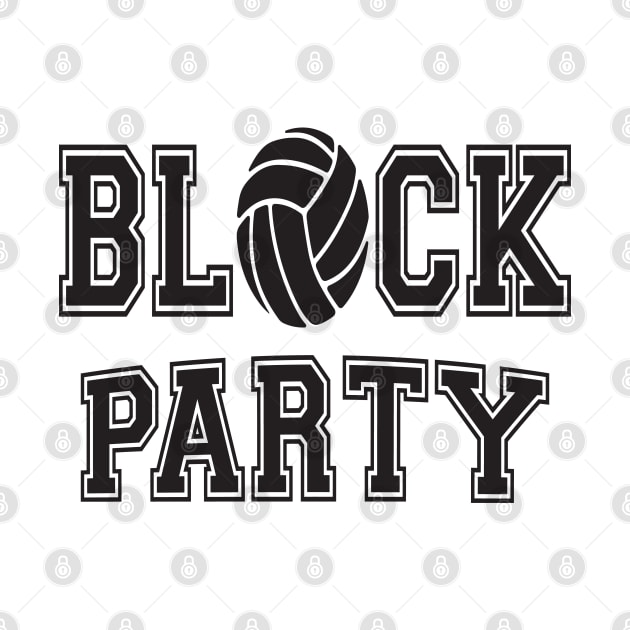 Block Party Volleyball by Work Memes