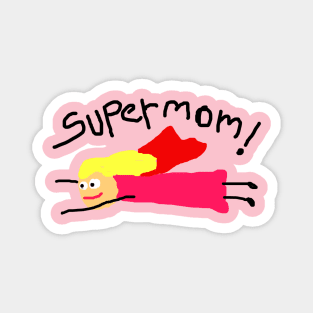 SUPERMOM Magnet