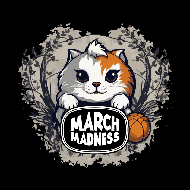 March madness cute cat by Fun Planet