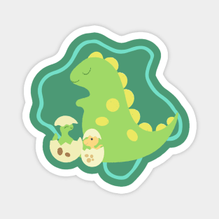 Dinosaur family Magnet