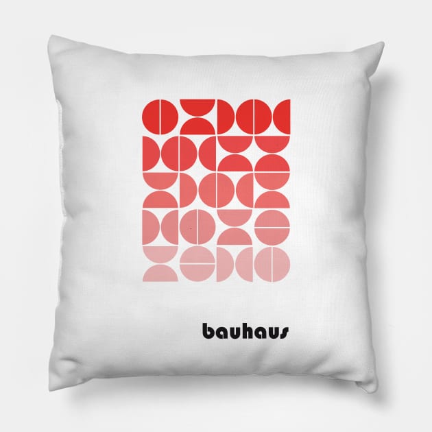 Bauhaus #41 Pillow by GoodMoreInc