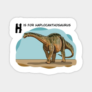 Haplocanthosaurus dinosuar Magnet