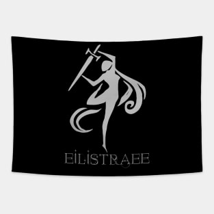 Symbol of Eilistraee DnD Goddess of Moonlight and Beauty. Baldurs gate 3. Tapestry