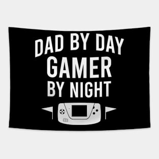 Dad by day gamer by night Tapestry