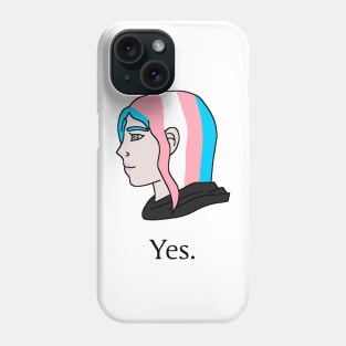 Trans Wojak Phone Case