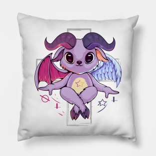 Kawaii Baphomet Pillow