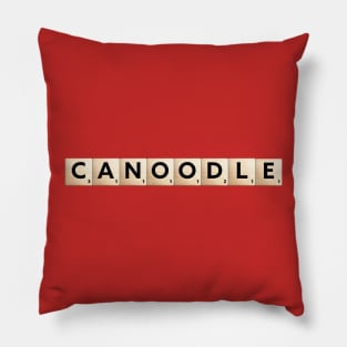 CANOODLE Scrabble Pillow