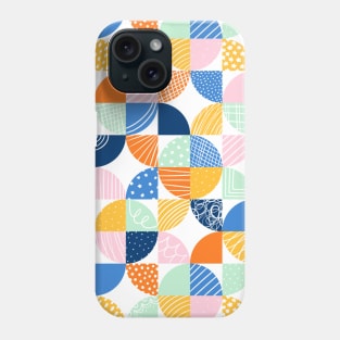 Modern quilt pattern Phone Case