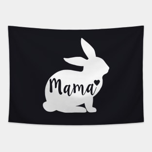 Mama Rabbit For Women Rabbit Shirt Tapestry