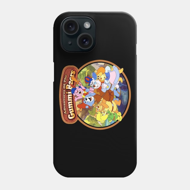 Gummi Bears Vintage Image Phone Case by morrise