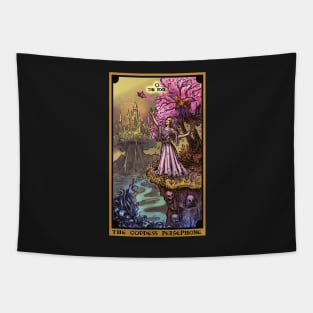 The Goddess Persephone The Fool Tarot Card Tapestry