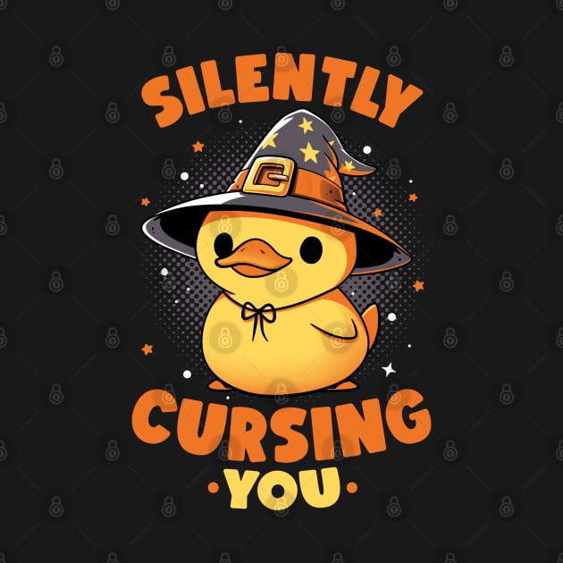 Magical Cursing Duck - Kawaii Animal by Snouleaf