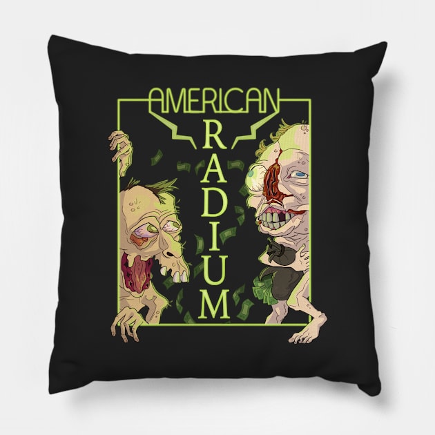 American Radium Pillow by ShayMcVay