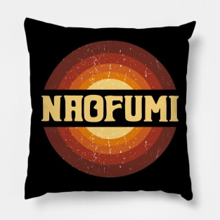 Vintage Proud Name Naofumi Anime Gifts Circle Pillow