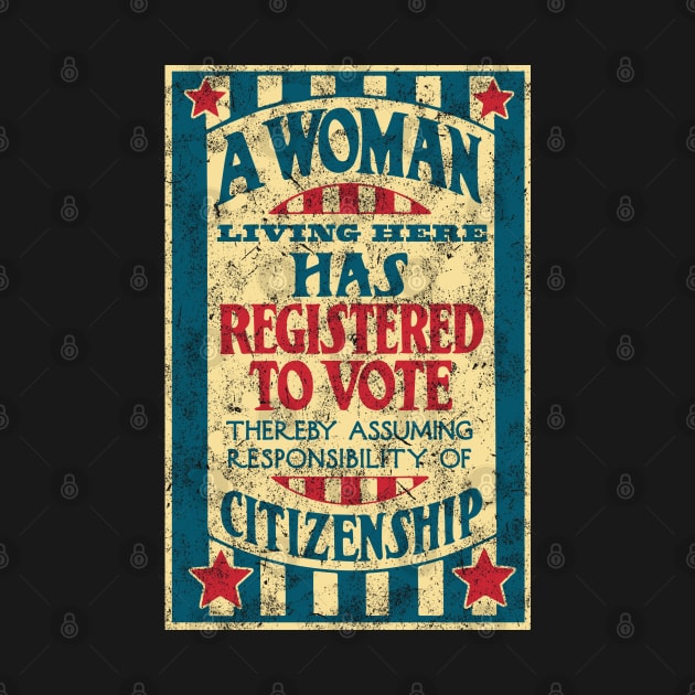 Women's Right to Vote Vintage 1920 Suffrage by jplanet