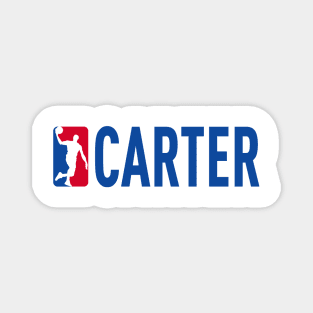 Carter NBA Basketball Custom Player Your Name T-Shirt Magnet