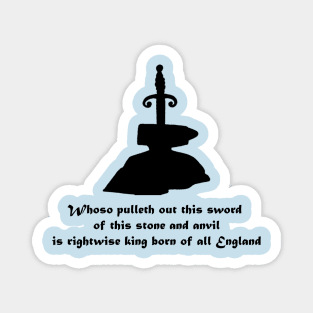 Sword in the Stone Magnet