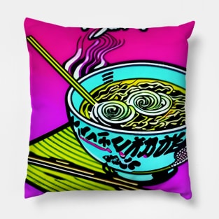 AI Ramen 3 Pillow