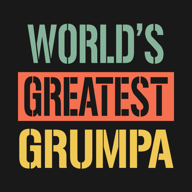 worlds greatest grumpa by Bagshaw Gravity