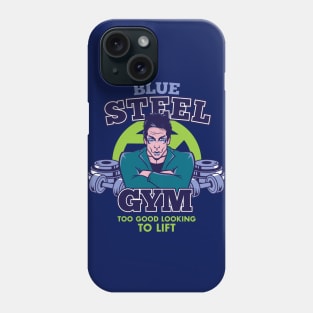 Blue Steel Gym Phone Case