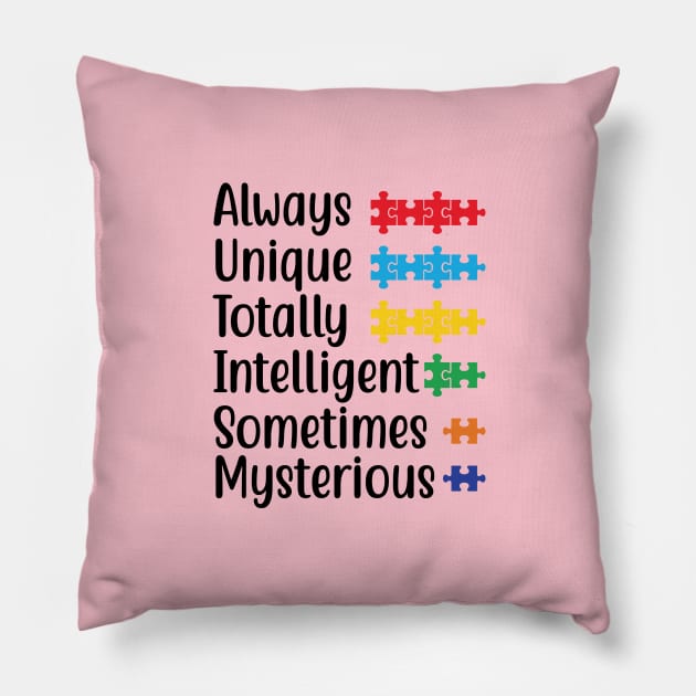 Intelligent & Mysterious Pillow by Urshrt