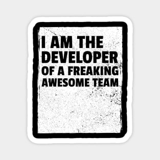 I am the developer of a freaking awesome team Magnet